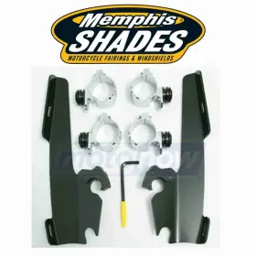 1b6a Memphis Shades Mn/1b6a Trigger-lock Mount Kit For Batwing Fairings And Fats/slim If