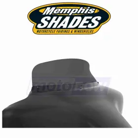 2xea Memphis Shades Mn/2xea Spoiler Windshield For 2009-2013 Harley Davidson Flhtcutg Vs