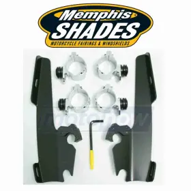335n Memphis Shades Mn/335n Trigger-lock Mount Kit For Batwing Fairings And Fats/slim Hc