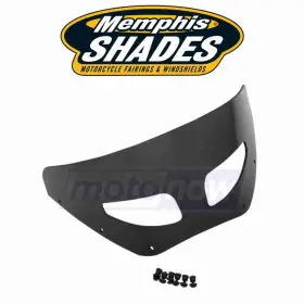 58f5 Memphis Shades Mn/58f5 Vented Windshield For Road Warrior Fairing 2006 Harley Eg