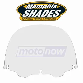 6k4g Memphis Shades Mn/6k4g Standard Windshield For 1996-2009 Harley Davidson Flht Zr
