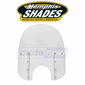 Memphis Shades Mn/9mbd Fats Windshield 7 Inch Cutout For 2004-2015 Honda Et