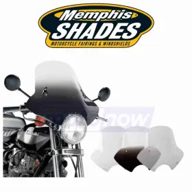 9pqd Memphis Shades Mn/9pqd Demon Bar Mount Windshield For 2008 Victory Kingpin 8-ball - Et
