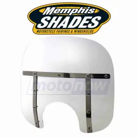 A5xt Memphis Shades Mn/a5xt Fats Windshield 7 Inch Cutout For 2014-2017 Harley Lt