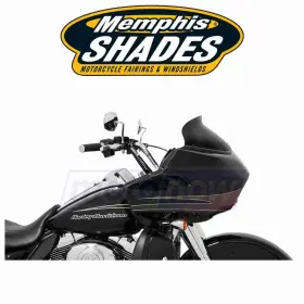 Dyd3 Memphis Shades Mn/dyd3 Spoiler Windshield For 1998-2009 Harley Davidson Fltr Road Pd