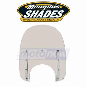 G19a Memphis Shades Mn/g19a Slim Windshield 9 Inch Cutout For 2008-2015 Yamaha Uy