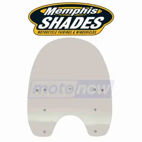 Jeh9 Memphis Shades Mn/jeh9 Replacement Plastic For Hd Quick-release Compact Windshields Xs