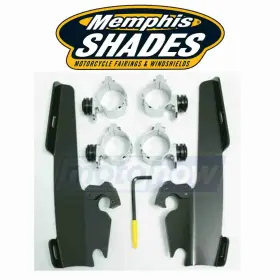 Jw0k Memphis Shades Mn/jw0k Trigger-lock Mount Kit For Batwing Fairings And Fats/slim Ud