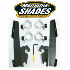 Tj74 Memphis Shades Mn/tj74 Trigger-lock Mount Kit For Batwing Fairings And Fats/slim Cs