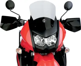 2312-0204 Moose Racing Adventure Windscreen - 2 Inch Clear With Silkscreen