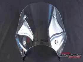 2s001414 Moto Guzzi 2017 - 2020 Genuine V7 Iii Stone 11 Inch Night Pack Windshield