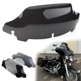 Moto Hij 550747703028 7ft Wave Windshield Windscreen Fit Harley Touring Electra Street Glide 2014-21 Us