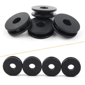 77usa Motorshop 432662282270 4 X Detachable Windshield Bushing Grommets For Road King Softail Motorcycle
