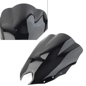 Motorshop168 212500201683 New Front Windscreen Windshield Screen Abs Plastic For Yamaha Fz-6r 2009-2015 Us
