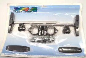 Mra Motorcycle Windshields 025066145508 Universal Windscreen Mounting Hardware Kit For 28 Or 32mm Bars
