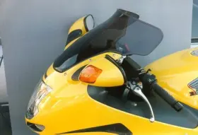 Mra Motorcycle Windshields 025066164493 Spoilerscreen Windshield For Honda Cbr1100xx Blackbird Shadow Line Black