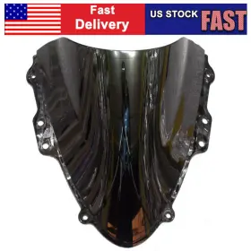 Mto 550732833761 For Honda Cbr600rr F5 2007-2011 Smoked Blcak 1 Motorcycle Windscreen Windshield