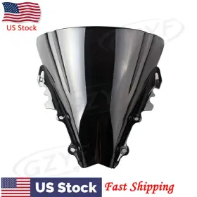 Mto 550739628162 1x Motorcycle Front Windshield Windscreen Fit Yamaha Yzf R6 2006 2007 Us Stcok