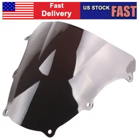Mto 612030706601 Dark Smoke Abs Front Motorcycle Windscreen Windshield Fit Suzuki Sv650s 03-08 07