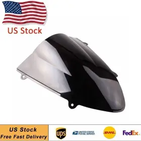 Mto 612042697089 Front Windshield Windscreen For Kawasaki Ninja 250r 2008 2009 2010 2011 12 Smoke