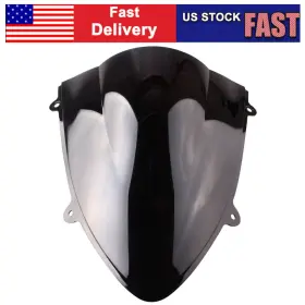 Mto 612071636691 Motorcycle Front Windscreen Windshield For Kawasaki Ninja 250r Ex250j 2008-2012