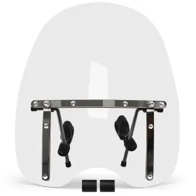 Ws-116-kz980clear Mzy Moto Windshields Windscreen For Kawasaki Vulcan 500 750 800 900 1500 1600 1700 Clear