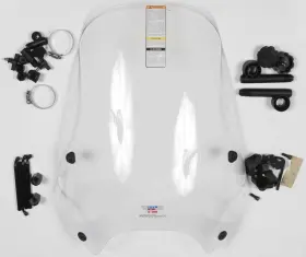 N25010 National Cycle 779423245151 7/8&prime Quickset Clear Street Shield