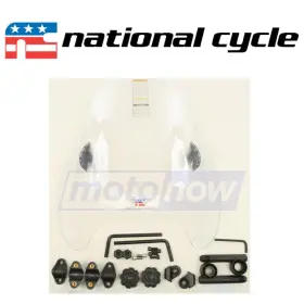 08ax National Cycle Mn/08ax Deflector Screen For 2012-2017 Harley Davidson Fls Softail Tz