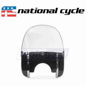 901j National Cycle Mn/901j Beaded Heavy Duty Windshield For 2004-2005 Harley Davidson Op