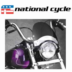 National Cycle Mn/k7dh Flyscreen With Black Hardware For 2015-2020 Harley Davidson Hg