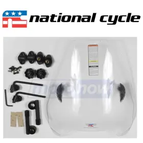 Gb500 National Cycle Mn/m4ve Deflector Screen Dx For 1989-1990 Honda - Windshield Ud