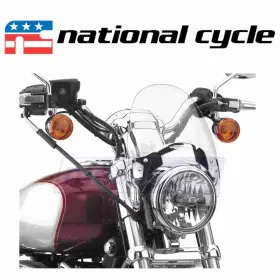 Mrb7 National Cycle Mn/mrb7 Flyscreen With Black Hardware For 1995-1999 Honda Vt1100c2 Nj