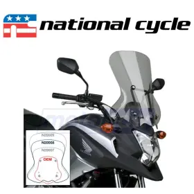 Qs89 National Cycle Mn/qs89 Vstream Windshields For 2013-2015 Honda Nc700x Dct Abs - Fy