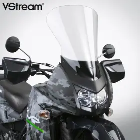 N20114 National Cycle Fairing Vstream Windshield Tall Clear For Kawasaki Klr650 08-17