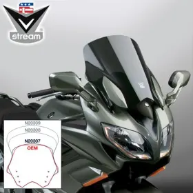 N20307 National Cycle Vstream Fmr Hardcoated Fairing-mount Windscreen