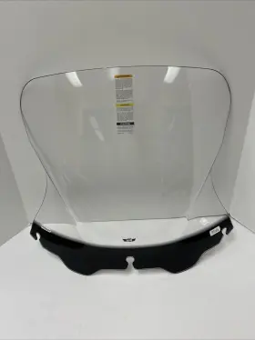 N20401 National Cycle Clear 17 Inch Tall Unvented Vstream Windshield -