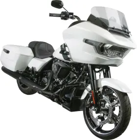 N20435 National Cycle Vstream 10-inch Smoke Windscreen For Harley Cvo 24-25