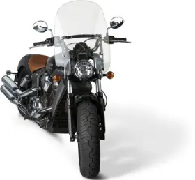 55-3965 National Cycle N21203 Spartan Windshield Clear 18.5 Inch 15 Indian Scout