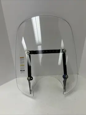 N21302 National Cycle Spartan Quick Release Windshield For Harley - Clear