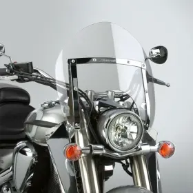 N21703 National Cycle Switchblade Shorty Quick Release Windshield Clear