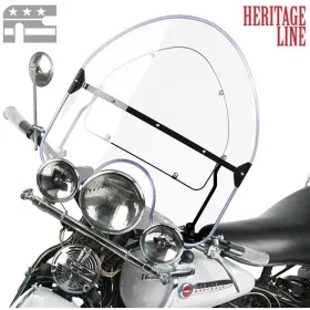 N2200 National Cycle Vintage-style Beaded Windshield For V-twin