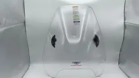 N25040 National Cycle Deflector Screen With Handlebar 7/8 Inch Quick Set-clear