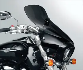 N28209 National Cycle Vstream Windshield - 22.20 Inch Dark Tint
