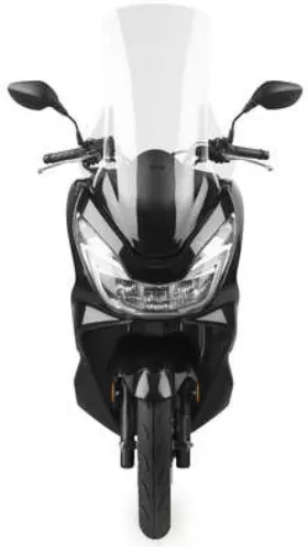 N50003 National Cycle 15-18 Honda Pcx150/125 Scooter Wave Tall Windshield Clear
