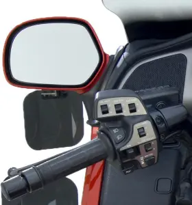 N5108 National Cycle Mirror Mount Wing Deflectors Dark Tint 2-piece Set #n5108