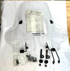 N8202-01 National Cycle Plexistar 2 / Airhawk Windshield Clear #n8202-01 1986 Honda