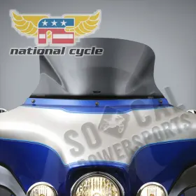 Nc-1231-913972 National Cycle 2009-2013 Harley-davidson Flhtcutg Tri Glide Ultra Classic Vstream Windscreen