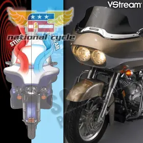 Nc-1231-914036 National Cycle 2011-2013 Harley-davidson Fltru Road Glide Ultra Vstream Windscreen