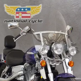 Nc-1231-915344 National Cycle 1999-2009 Yamaha Xvs 11a V-star 1100 Classic Heavy Duty Windshield