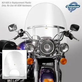 Nc-1231-918774 National Cycle 1998-2013 Harley-davidson Flhrc Road King Classic Screen